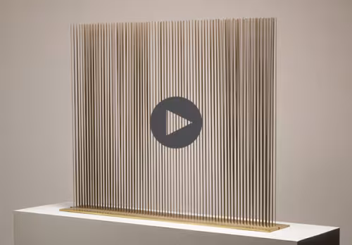 Bertoia sculpture
